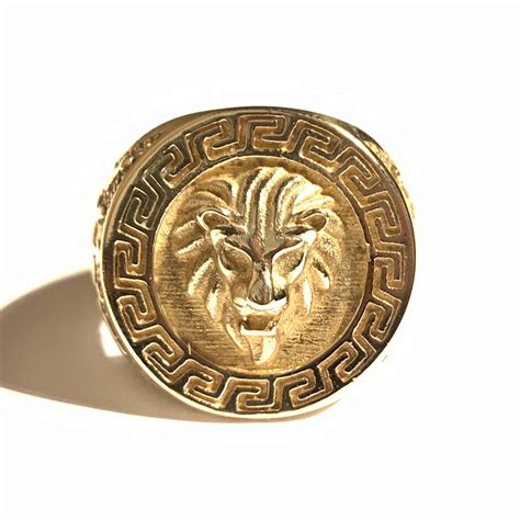 versace lion head